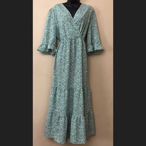 Shein Plus Size Floral Dress